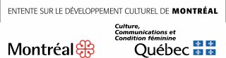 Logo Entente sur le d&eacute;veloppement culturel de Montr&eacute;al