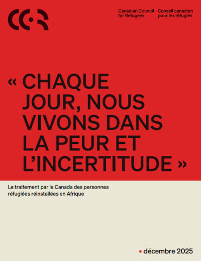 Page couverture du rapport