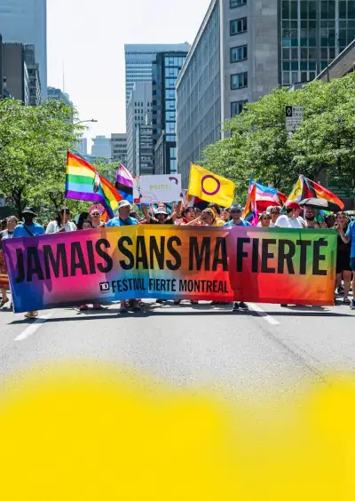 Banderolle Jmais sans ma fierté
